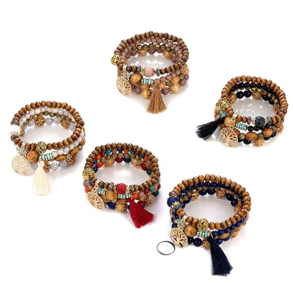 bohemia beaded strands bracelet tibetan buddhist wood prayer tree of life tassel crystal bead mala bracelet beads bracelets women 6574356, Black
bohemia beaded strands bracelet tibetan buddhist wood prayer tree of life tassel crystal bead mala bracelet beads bracelets women 6574356, Black
