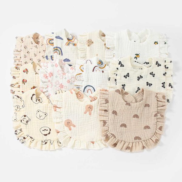 bibs cloths korean style feeding drool ruffled flower baby saliva towel cotton gauze burp fabric suitable for newborns and young children bi
bibs cloths korean style feeding drool ruffled flower baby saliva towel cotton gauze burp fabric suitable for newborns and young children bi