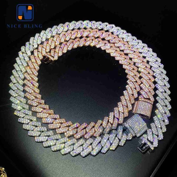2023 fashion 13.6mm aaaaa+ cz diamond cuban link chain custom hip hop iced out jewelry, Silver
2023 fashion 13.6mm aaaaa+ cz diamond cuban link chain custom hip hop iced out jewelry, Silver