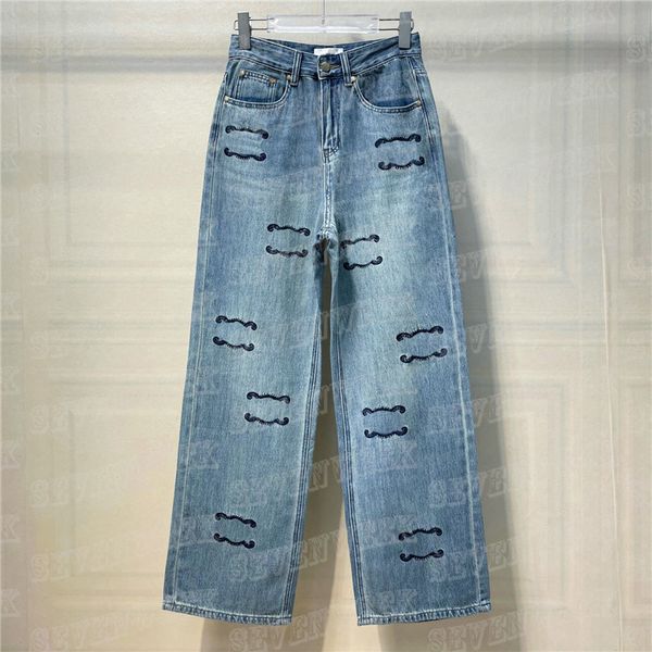 women jeans pants embroidery shorts high waist straight trousers design fashion denim long pant street style jean, Blue
women jeans pants embroidery shorts high waist straight trousers design fashion denim long pant street style jean, Blue