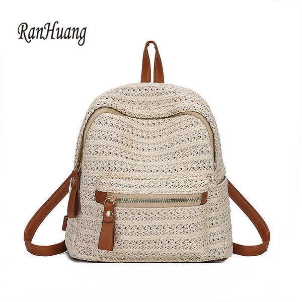 backpack ranhuang new 2023 summer fashion women's straw backpack girls small backpacks beach bags travel bags beige mochila feminina j2 
backpack ranhuang new 2023 summer fashion women's straw backpack girls small backpacks beach bags travel bags beige mochila feminina j2