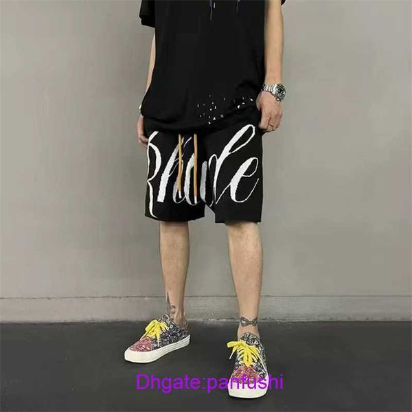 rhude shorts wholesale designer for sale rhude track jacquard knit letter high street american fashion brand summer sports basketball capris, White;black
rhude shorts wholesale designer for sale rhude track jacquard knit letter high street american fashion brand summer sports basketball capris, White;black