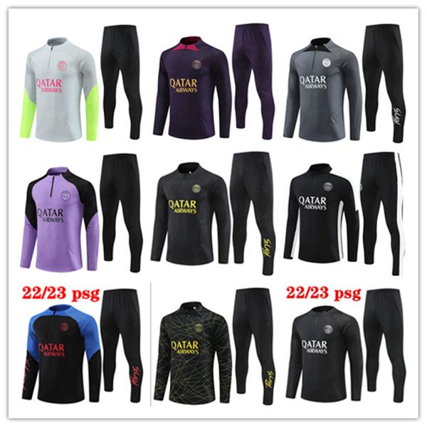 23 24 jordam psgs mbappe soccer jersey tracksuit 22/23/24 retro paris football training suit half pull long sleeve sergio ramos verratti ica, Black
23 24 jordam psgs mbappe soccer jersey tracksuit 22/23/24 retro paris football training suit half pull long sleeve sergio ramos verratti ica, Black