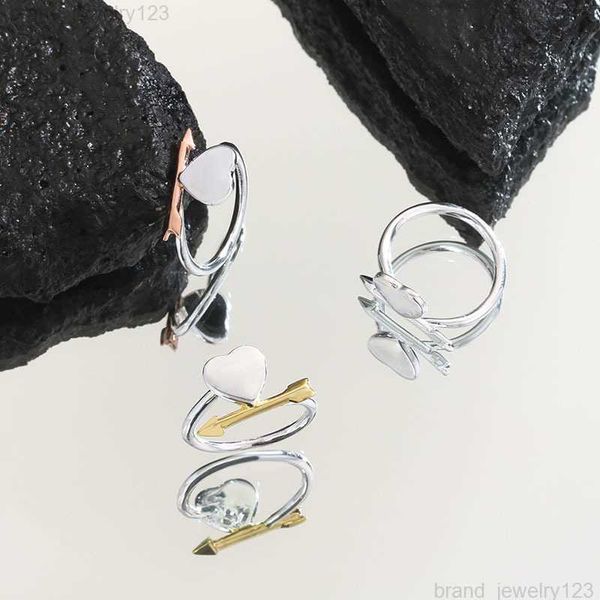 2023 original high-quality designer ring fashion new classic luxury t letter brand arrow love ring 1:1 wedding valentine's day send gir, Silver
2023 original high-quality designer ring fashion new classic luxury t letter brand arrow love ring 1:1 wedding valentine's day send gir, Silver