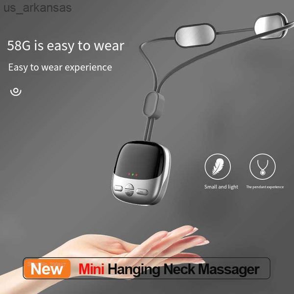smart hanging neck massager compress massage mini portable pulse neck shoulder cervical spine protector l230523
smart hanging neck massager compress massage mini portable pulse neck shoulder cervical spine protector l230523