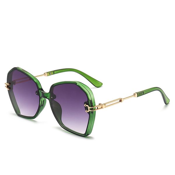 women sunglasses designer brand men sunglasses new fashion summer large frame polarized glasses european and american sunglasses female 6097, White;black
women sunglasses designer brand men sunglasses new fashion summer large frame polarized glasses european and american sunglasses female 6097, White;black