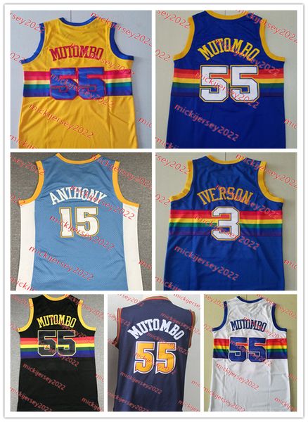 mens #55 dikembe mutombo basketball jersey stitched #3 allen iverson #15 carmelo anthony 2023 champions throwback jerseys s-3xl, Black
mens #55 dikembe mutombo basketball jersey stitched #3 allen iverson #15 carmelo anthony 2023 champions throwback jerseys s-3xl, Black