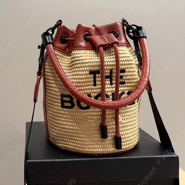 marc straw woven leather the bucket bag travel tote bag handbag womens mens hand bag classic drawstring strap luxury designer shoulder cross
marc straw woven leather the bucket bag travel tote bag handbag womens mens hand bag classic drawstring strap luxury designer shoulder cross