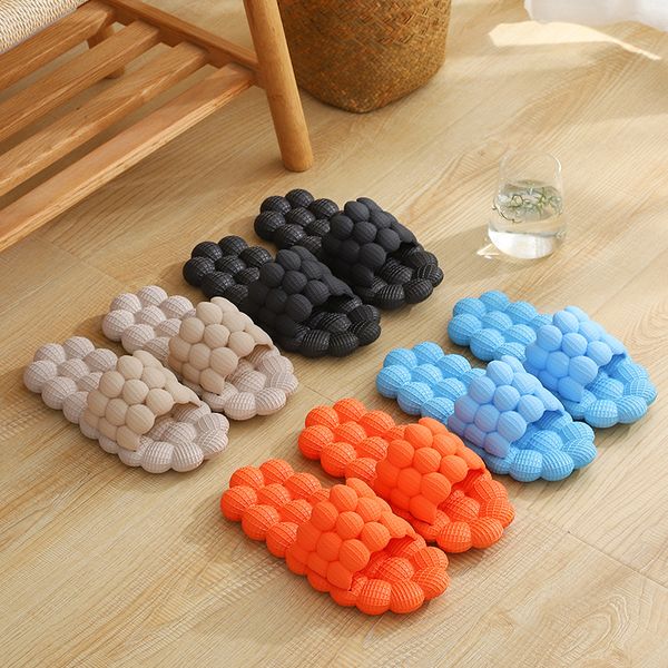 bubble slides for women outdoor open toe slippers bubble massage litchi sandals brand fashion designer sandals men slide, Black
bubble slides for women outdoor open toe slippers bubble massage litchi sandals brand fashion designer sandals men slide, Black