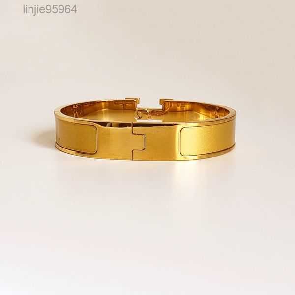 h bracelet 18k gold bangle for men enamel women cuff lover's 12mm wide with 23fng, Black
h bracelet 18k gold bangle for men enamel women cuff lover's 12mm wide with 23fng, Black