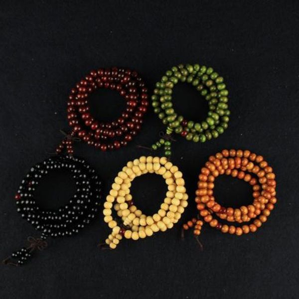 108pcs 8mm handmade multilayer wooden beaded strands charm bracelets party club decor jewelry for men women, Black
108pcs 8mm handmade multilayer wooden beaded strands charm bracelets party club decor jewelry for men women, Black