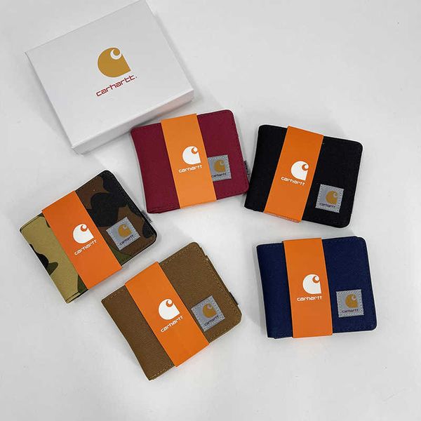 accessories packaging organizers fashion brand carhart simple two fold wallet zero short