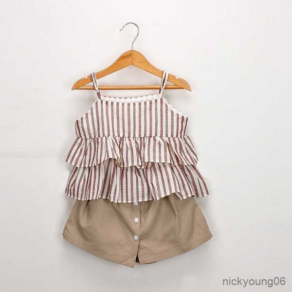 clothing sets 1-5yrs summer girls cotton kids striped suspender t-shirts and shorts 2pcs suit children clothes, White
clothing sets 1-5yrs summer girls cotton kids striped suspender t-shirts and shorts 2pcs suit children clothes, White
