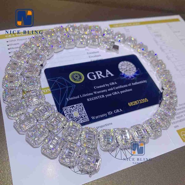 full moissanite diamonds 925 sterling silver cuban link necklace vvs baguette moissanite iced out jewelry
full moissanite diamonds 925 sterling silver cuban link necklace vvs baguette moissanite iced out jewelry