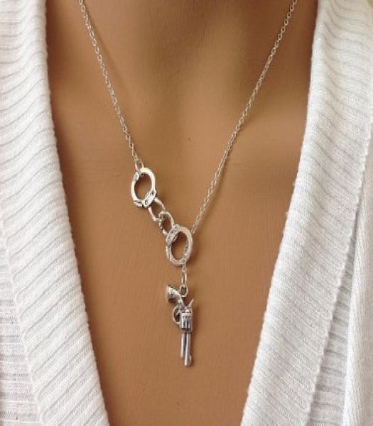 punk gun handcuff choker necklaces silver plated necklaces gothic couple lovers necklaces gift idea pendant neckl7903559, Golden;silver
punk gun handcuff choker necklaces silver plated necklaces gothic couple lovers necklaces gift idea pendant neckl7903559, Golden;silver