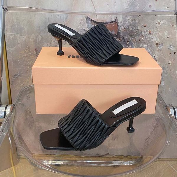 2023 women heels sandals fashion slides genuine leather for women slippers summer luxury flat slides ladies summer beach sandal party weddin, Black
2023 women heels sandals fashion slides genuine leather for women slippers summer luxury flat slides ladies summer beach sandal party weddin, Black