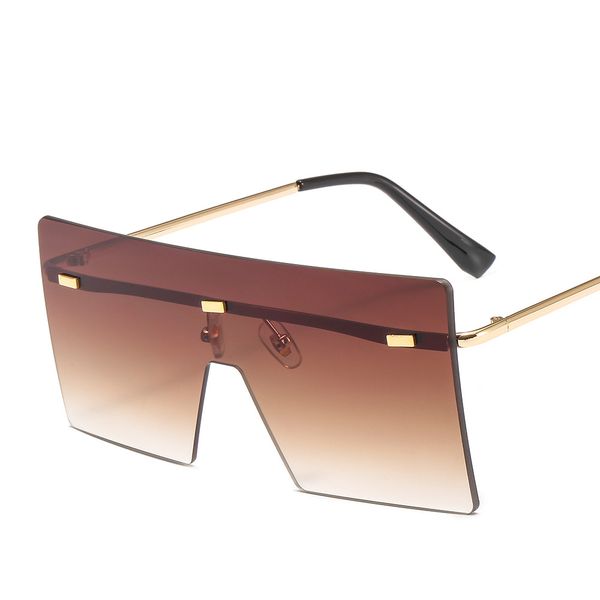 oversized rimless sunglasses fashion women metal gradient sun glasses luxury lady sunglass eyewear uv400 shades gafas de sol, White;black
oversized rimless sunglasses fashion women metal gradient sun glasses luxury lady sunglass eyewear uv400 shades gafas de sol, White;black