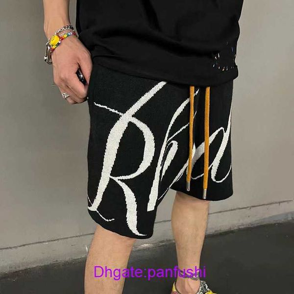 wholesale designer shorts online shop rhude jacquard letter knitted elastic drawstring shorts high street american casual versatile loose ca, White;black
wholesale designer shorts online shop rhude jacquard letter knitted elastic drawstring shorts high street american casual versatile loose ca, White;black