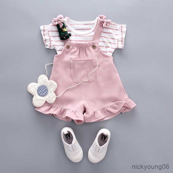 clothing sets 2pcs cute toddler baby girl t-shirt and suspender shorts outing clothes new fashion bay suits (no shoes no bag), White
clothing sets 2pcs cute toddler baby girl t-shirt and suspender shorts outing clothes new fashion bay suits (no shoes no bag), White
