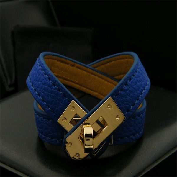 luxury stainless steel cuff bracelet pu leather classic original charm bracelet ae816, Black 
luxury stainless steel cuff bracelet pu leather classic original charm bracelet ae816, Black