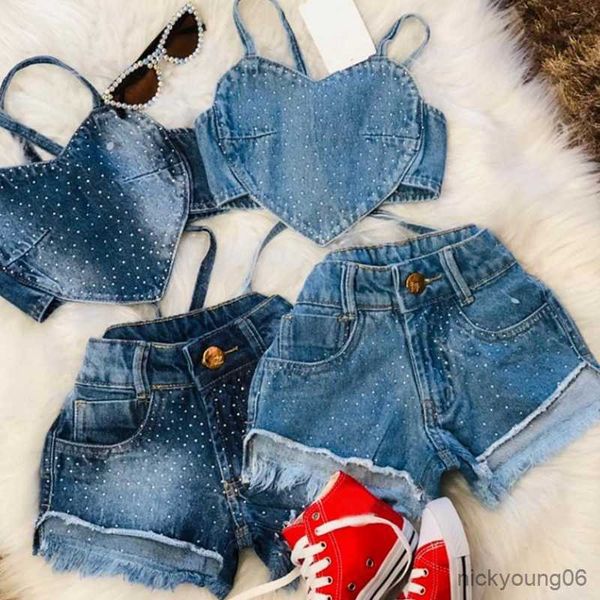 clothing sets focusnorm valentines day toddler girl summer clothes 2pcs dot print heart denim camisole and ripped jeans shorts, White
clothing sets focusnorm valentines day toddler girl summer clothes 2pcs dot print heart denim camisole and ripped jeans shorts, White