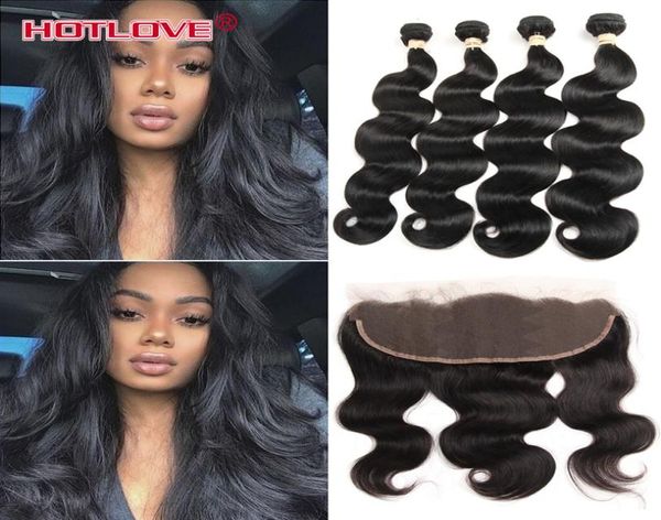 indian body wave 4 bundle hair with lace frontal closure 828 inch unprocessed india virgin human hair extensions body wavy lov3551955, Black;brown
indian body wave 4 bundle hair with lace frontal closure 828 inch unprocessed india virgin human hair extensions body wavy lov3551955, Black;brown