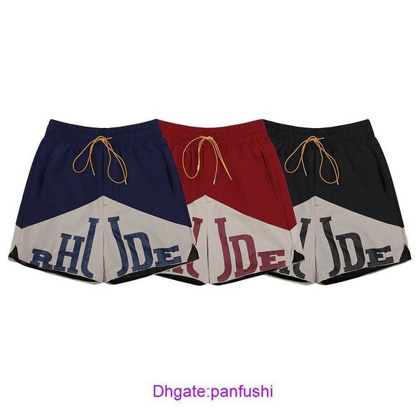 rhude shorts wholesale designer for sale 2023 spring and summer fashion contrast color patchwork printed men's loose casual five point, White;black
rhude shorts wholesale designer for sale 2023 spring and summer fashion contrast color patchwork printed men's loose casual five point, White;black