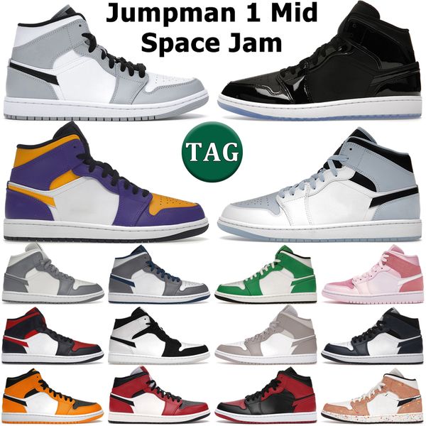 1 mid basketball shoes men women 1s space jam light smoke grey stealth digital pink true ice blue lakers armory navy mens trainers sports sn
1 mid basketball shoes men women 1s space jam light smoke grey stealth digital pink true ice blue lakers armory navy mens trainers sports sn