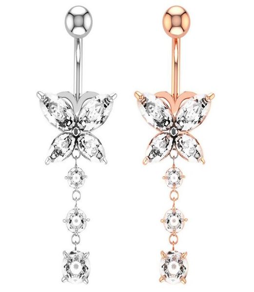 butterfly women belly button ring beautiful navel piercing body jewelry navel rings crystal gold silver7934337, Silver
butterfly women belly button ring beautiful navel piercing body jewelry navel rings crystal gold silver7934337, Silver