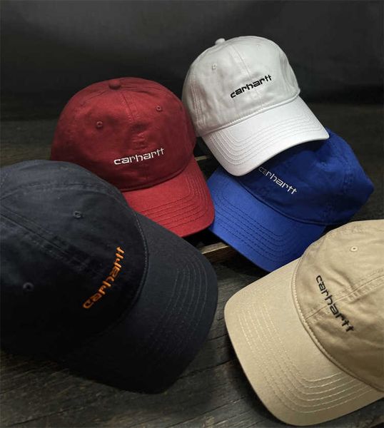 2023 accessories men's and women's ball cap design brand carhart hat embroidered letters soft baseball casual versatile washed duc, Silver
2023 accessories men's and women's ball cap design brand carhart hat embroidered letters soft baseball casual versatile washed duc, Silver