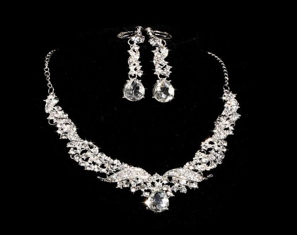 romantic alloy diamond bridal necklace earrings jewelry two pieces of bridal ornaments 2018 bridal rhinestone accessories necklace6136124, Silver
romantic alloy diamond bridal necklace earrings jewelry two pieces of bridal ornaments 2018 bridal rhinestone accessories necklace6136124, Silver