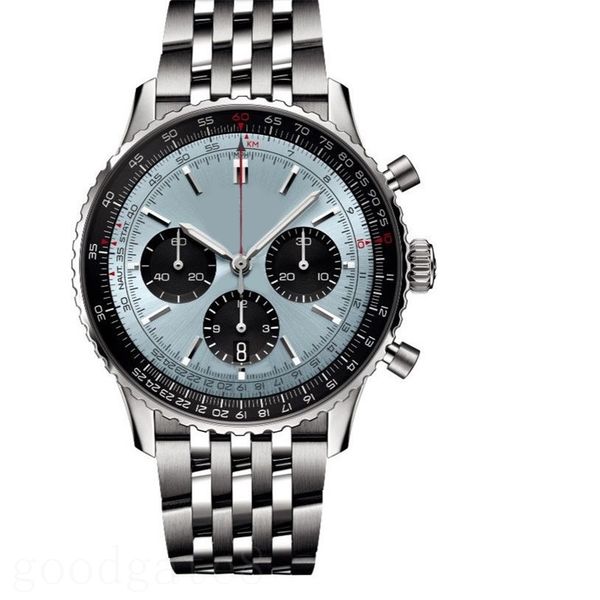 chronograph vinatge watch man b01 navitimer watch stainless steel montre de luxe plated silver wristband blue green designer watches bp fact, Slivery;brown
chronograph vinatge watch man b01 navitimer watch stainless steel montre de luxe plated silver wristband blue green designer watches bp fact, Slivery;brown