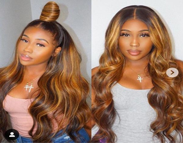 427 ombre hightlight blonde brazilian remy human hair lace front wigs for black women baby hair pre plucked 134 bleached knots3773878
427 ombre hightlight blonde brazilian remy human hair lace front wigs for black women baby hair pre plucked 134 bleached knots3773878