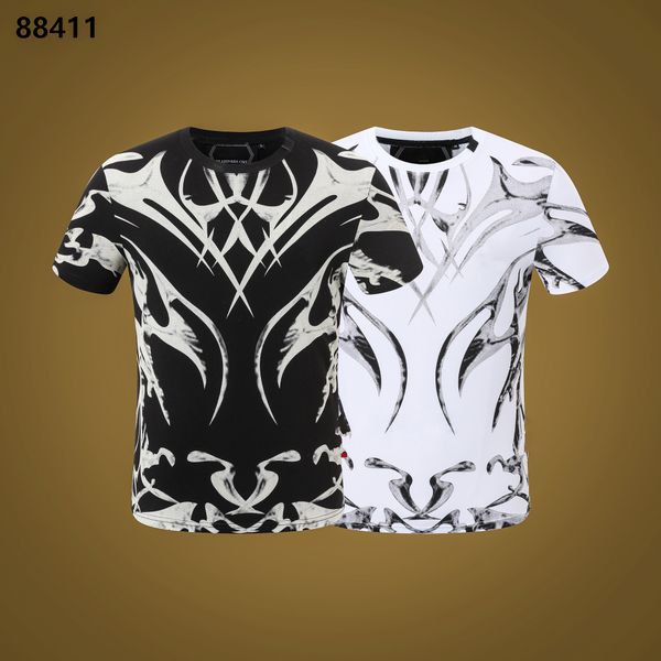 phillip plain t shirt pp mens designer tshirts brand clothing men's rhinestone graphic t-shirt skull printed bling stone classical hip, White;black
phillip plain t shirt pp mens designer tshirts brand clothing men's rhinestone graphic t-shirt skull printed bling stone classical hip, White;black