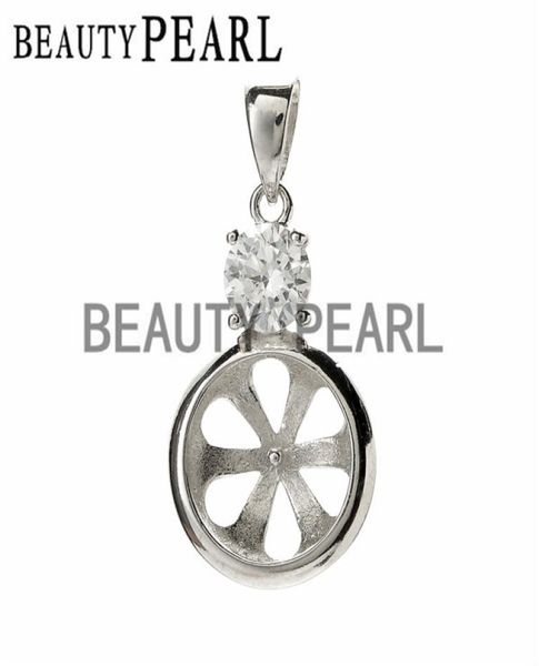 hopearl jewelry pendant settings cubic zirconia 925 sterling silver findings pendant for big pearl 3 pieces6320083, Slivery;crystal
hopearl jewelry pendant settings cubic zirconia 925 sterling silver findings pendant for big pearl 3 pieces6320083, Slivery;crystal