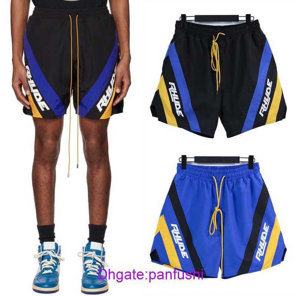rhude shorts wholesale designer for sale men's letter printing side contrast sports casual summer, White;black
rhude shorts wholesale designer for sale men's letter printing side contrast sports casual summer, White;black