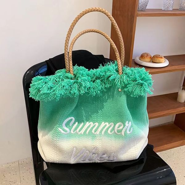 new canvas large capacity handbag fashion style braided with one shoulder bag all-match color tote bag manufacturers direct sales
new canvas large capacity handbag fashion style braided with one shoulder bag all-match color tote bag manufacturers direct sales