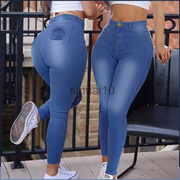 women's jeans women denim pencil stretch casual skinny jeans high waist denim trousers j230605, Blue
women's jeans women denim pencil stretch casual skinny jeans high waist denim trousers j230605, Blue