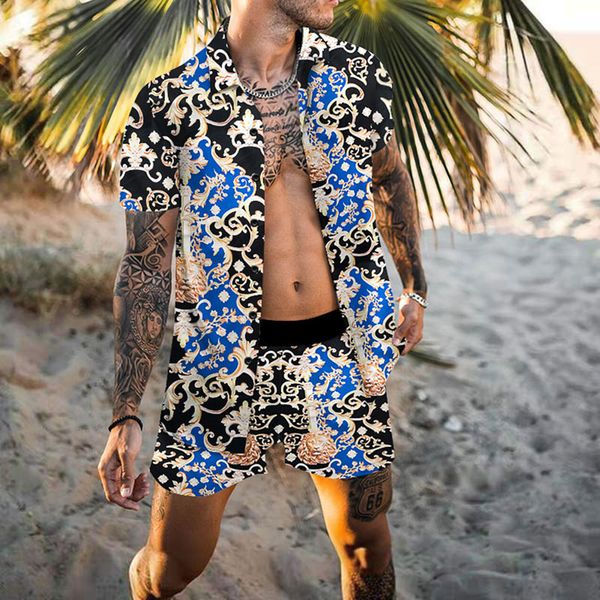 mens tracksuits shirt hawaiian suit casual polyester cotton men oversized shirts man clothing shorts sport training set sports blouse tracks, Gray
mens tracksuits shirt hawaiian suit casual polyester cotton men oversized shirts man clothing shorts sport training set sports blouse tracks, Gray