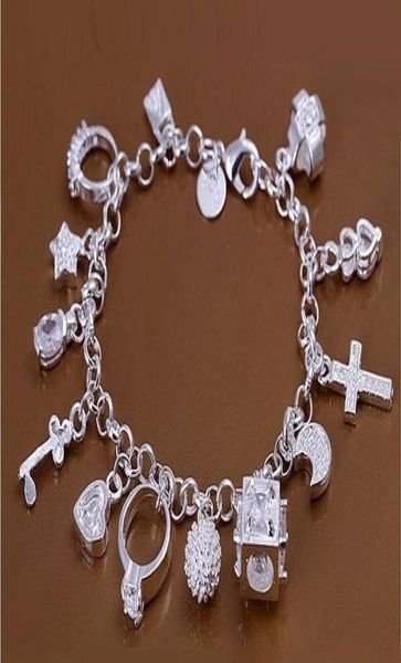 h144 925 silver bracelet 925 silver fashion jewelry charm bracelet 13 pendants bracelet5544259, Golden;silver
h144 925 silver bracelet 925 silver fashion jewelry charm bracelet 13 pendants bracelet5544259, Golden;silver