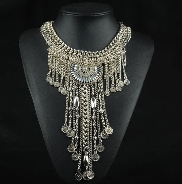 bohemian long tassel pendant necklace with coins crystal flower collar choker gold silver black chain gift for women 3 colors5956597
bohemian long tassel pendant necklace with coins crystal flower collar choker gold silver black chain gift for women 3 colors5956597