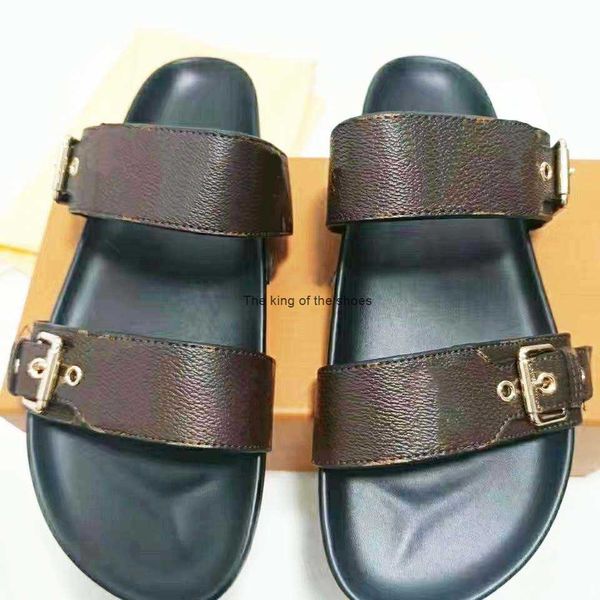 designer leather slippers womens sandals bom dia flat mule 1a3r5m cool effortlessly stylish slides 2 straps with adjusted gold buckles women, Black
designer leather slippers womens sandals bom dia flat mule 1a3r5m cool effortlessly stylish slides 2 straps with adjusted gold buckles women, Black