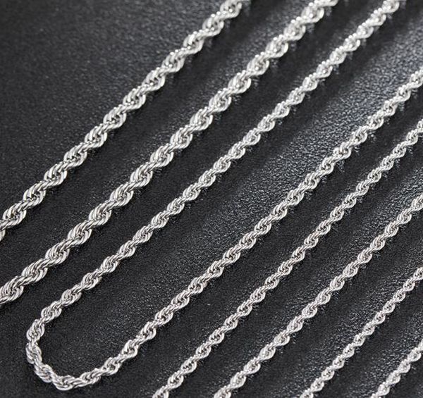 3mm 1618202430inches stainless steel gold colors rope chain mens necklace hip hop jewelry star style7963696, Silver
3mm 1618202430inches stainless steel gold colors rope chain mens necklace hip hop jewelry star style7963696, Silver