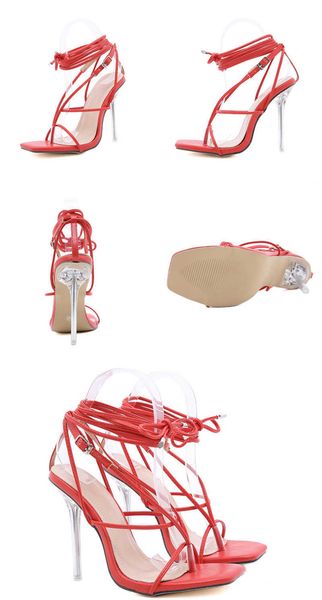 nxy sandals 2023 summer gladiator square clip toe women perspex crystal high heels ankle lace-up shoes pumps 230511, Black
nxy sandals 2023 summer gladiator square clip toe women perspex crystal high heels ankle lace-up shoes pumps 230511, Black