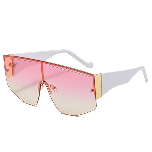 women sunglasses designer brand men sunglasses new fashion polygon glasses one-piece sunglasses personality large frame one-piece sunglasses, White;black
women sunglasses designer brand men sunglasses new fashion polygon glasses one-piece sunglasses personality large frame one-piece sunglasses, White;black