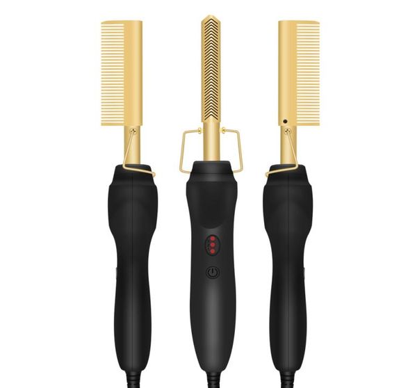 comb multifunctional comb hair straightener brush high heat gold ceramic press comb titanium alloy hair curler curling brush6646324, Black
comb multifunctional comb hair straightener brush high heat gold ceramic press comb titanium alloy hair curler curling brush6646324, Black