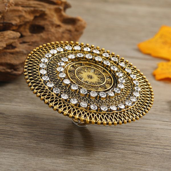 minimalist temperament open circular diamond ring bohemian indian fashion retro ethnic exaggerated ring, Golden;silver
minimalist temperament open circular diamond ring bohemian indian fashion retro ethnic exaggerated ring, Golden;silver