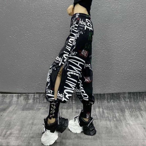 women's pants capris new arrival fashion side split harem pants woman summer high waist print jogger trousers comfy streetwears loose c, Black;white
women's pants capris new arrival fashion side split harem pants woman summer high waist print jogger trousers comfy streetwears loose c, Black;white