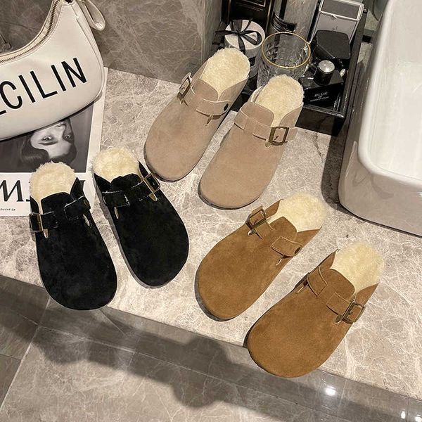 sandals winter velvet toe covered slippers womens cork leisure lazy fuzzy half drag fashion wear warm flat low cotton shoes 230417, Black
sandals winter velvet toe covered slippers womens cork leisure lazy fuzzy half drag fashion wear warm flat low cotton shoes 230417, Black