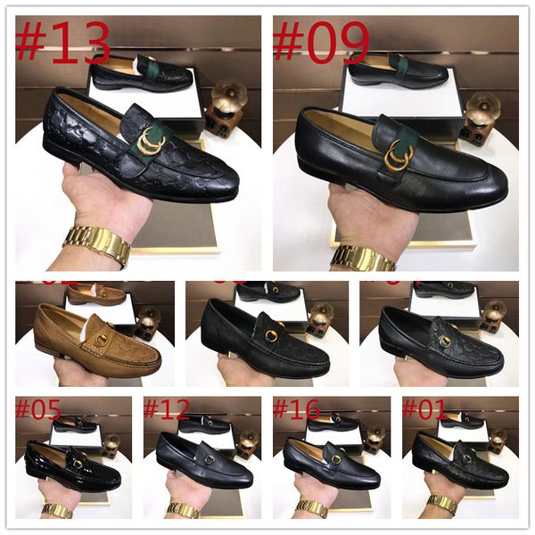 19 style men loafers luxurious designers shoes genuine leather brown black mens casual designer dress shoes slip on wedding shoe 38-46
19 style men loafers luxurious designers shoes genuine leather brown black mens casual designer dress shoes slip on wedding shoe 38-46